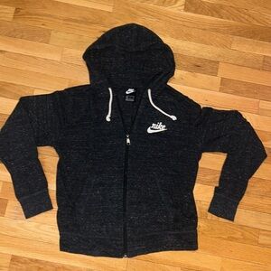 Nike Black Zip-up Jacket - Size S